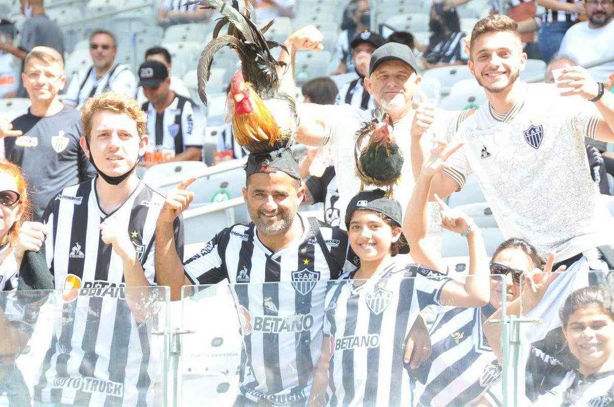 Fotos da torcida do Atltico na chegada ao Mineiro para acompanhar o jogo contra o Fluminense pela 36 rodada do Campeonato Brasileiro