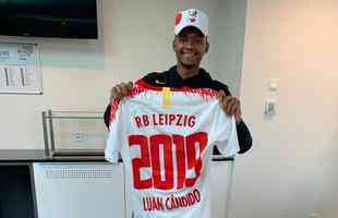 O Bragantino anunciou a contratação do lateral-esquerdo Luan Cândido, que estava no RB Leipzig, da Alemanha