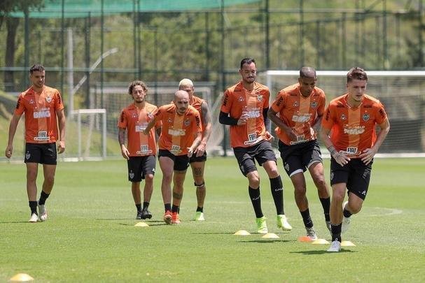 Atlético encerra preparação para encarar o Cruzeiro