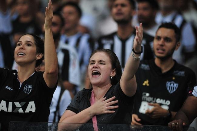 Fotos do clssico entre Atltico e Amrica, no Mineiro, pelo Grupo D da Copa Libertadores 2022