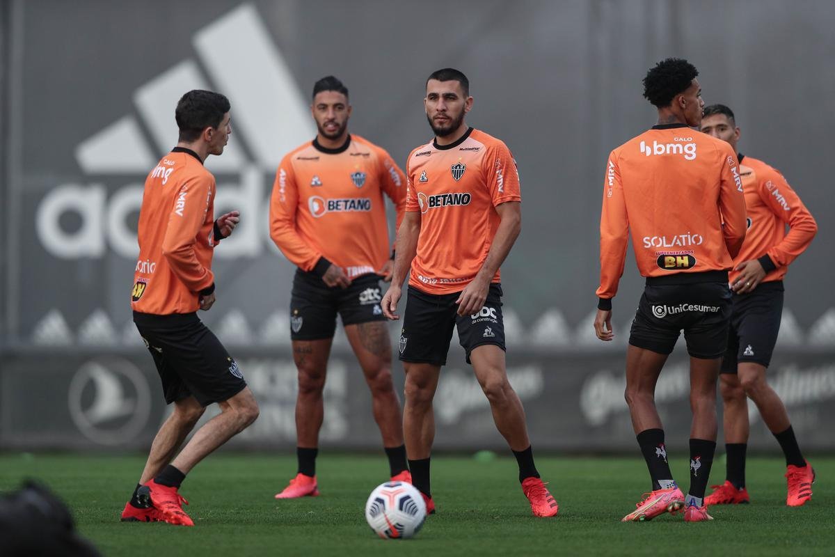 Atltico fechou preparao para o duelo contra o Boca Juniors
