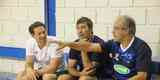 Tcnico da Seleo Polonesa Masculina de Vlei visitou Marcelo Mendez durante treino do Cruzeiro em BH