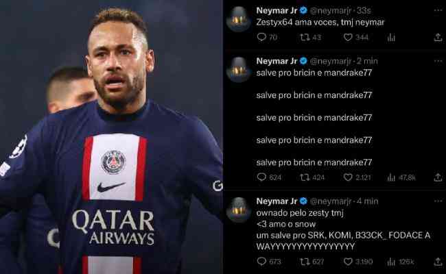 Twitter de Neymar é hackeado e gera memes; veja os melhores