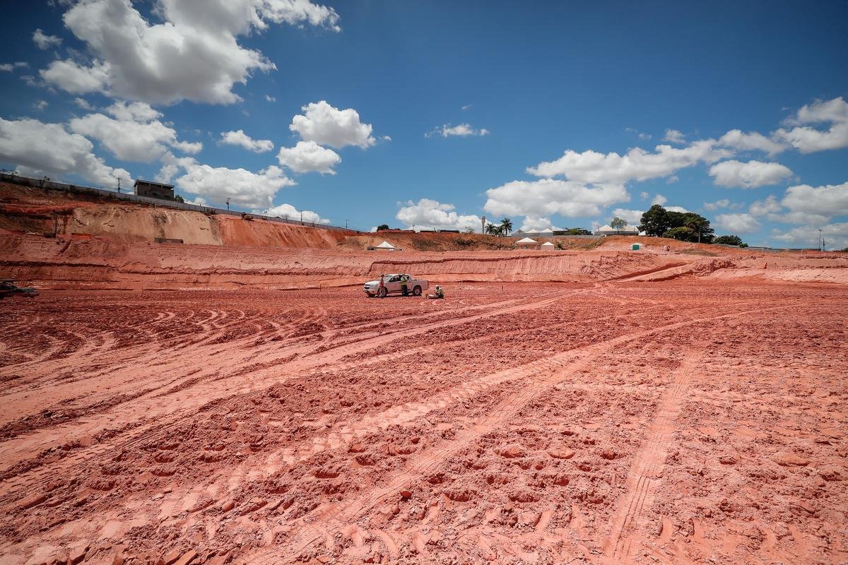 Atlético divulgou novas fotos das obras da Arena MRV