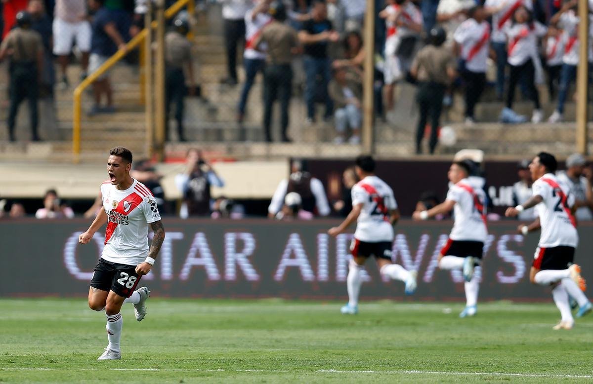 Fotos do jogo entre Flamengo e River Plate