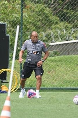 Imagens do treino do Atltico