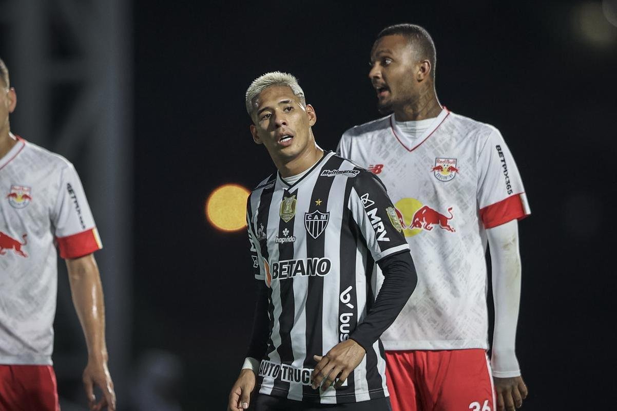 Fotos do jogo entre Red Bull Bragantino e Atltico, nesta quarta, pelo Brasileiro