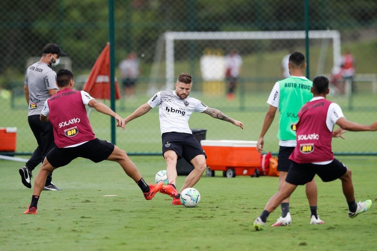 Atltico se prepara para o duelo contra o Coritiba