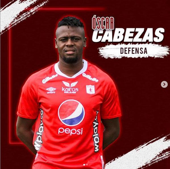 Óscar Cabezas, zagueiro (América de Cali, da Colômbia)