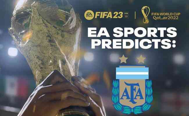 Simulao da EA Sports no FIFA 23 da Copa do Mundo de 2022 terminou com a Argentina campe