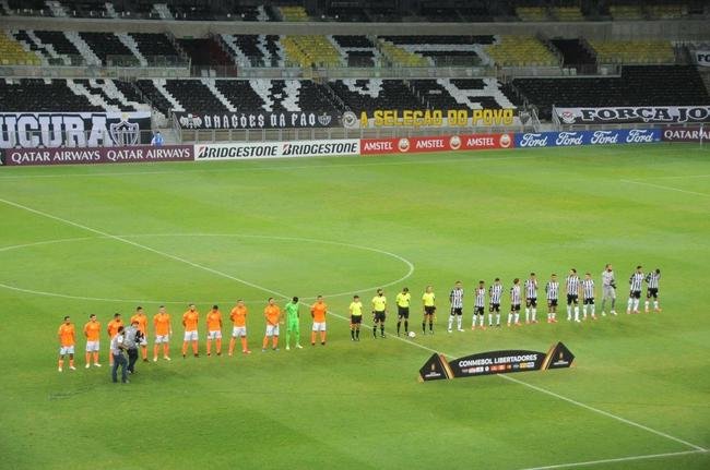 Fotos do jogo entre Atltico e La Guaira, da Venezuela, no Mineiro, em Belo Horizonte, pela ltima rodada do Grupo H da Copa Libertadores