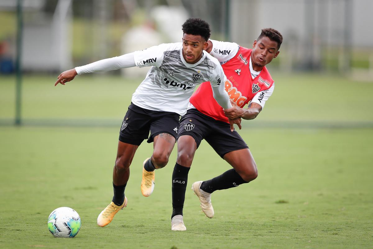 Atlético se prepara para enfrentar o Internacional