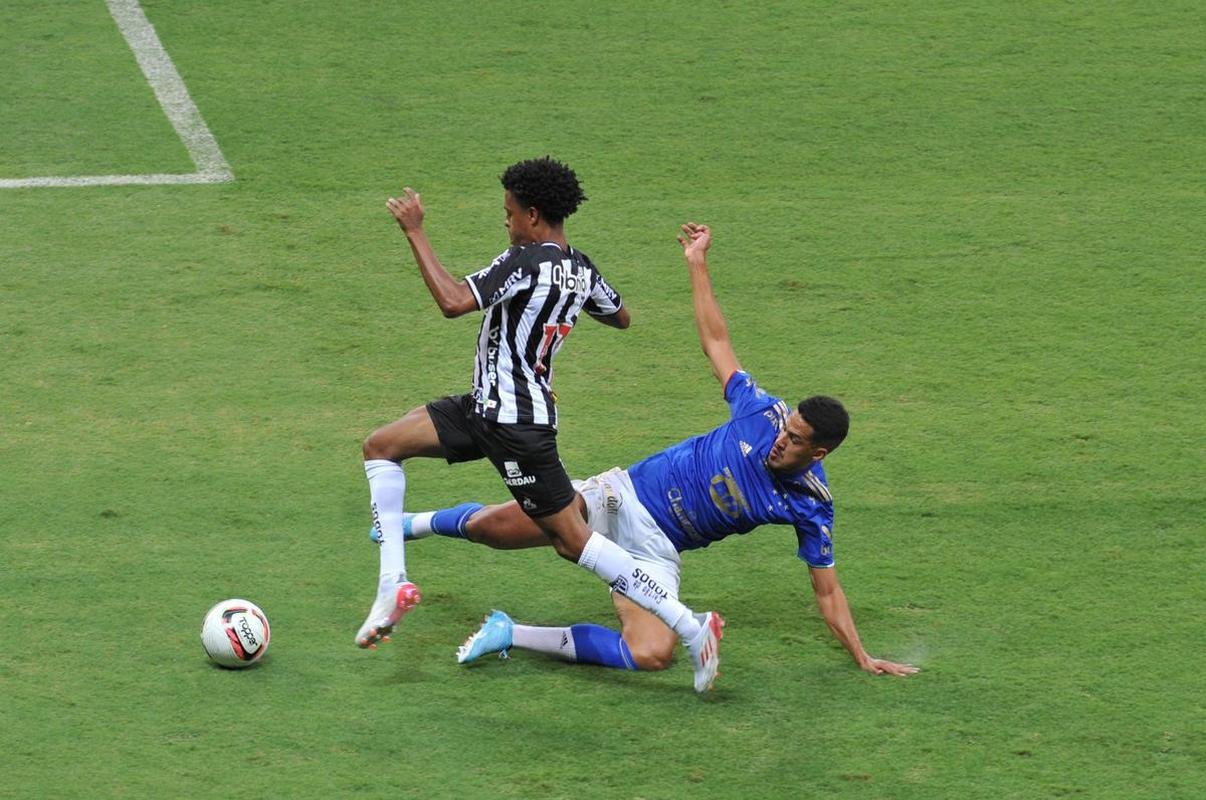Fotos do clssico entre Atltico e Cruzeiro, no Mineiro, em BH, pela nona rodada do Campeonato Mineiro de 2022