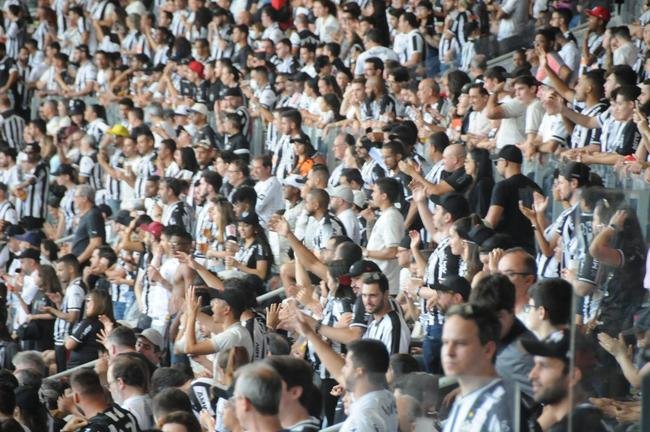 Fotos da torcida do Atltico na partida contra o Flamengo, no Mineiro, em Belo Horizonte, pela 13 rodada do Campeonato Brasileiro