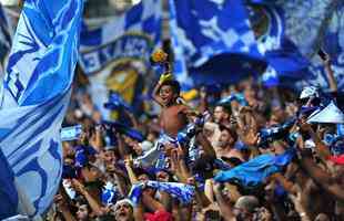 Fotos da torcida do Cruzeiro na deciso do Campeonato Mineiro, no Mineiro