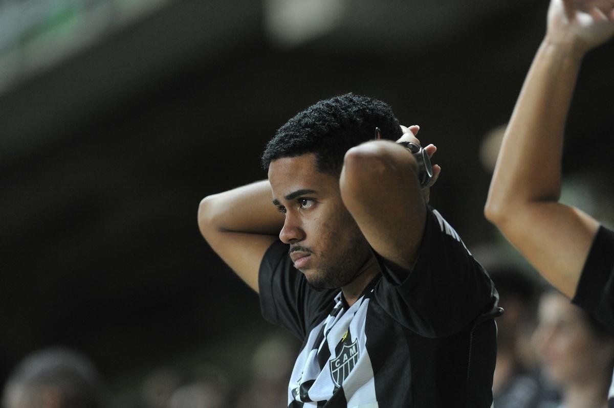 Fotos da torcida do Atltico na partida contra o Unin La Calera, do Chile, no Independncia, pela Copa Sul-Americana