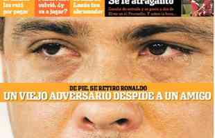 Ol para Ronaldo: 'Um velho adversrio se despede de um amigo'