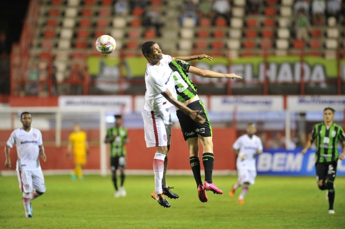 As melhores fotos do duelo entre Villa Nova e Amrica, em Nova Lima, pelo Mineiro
