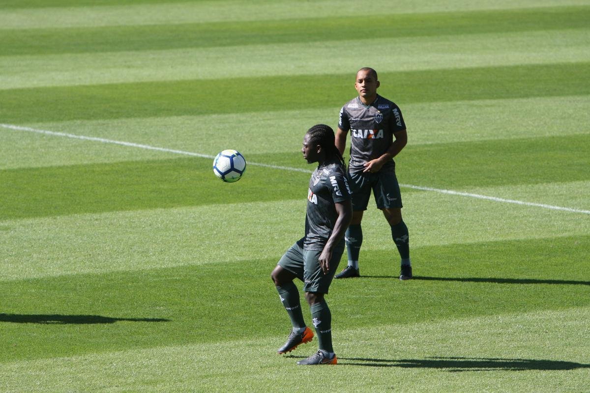 Atltico encerra preparao na Cidade do Galo para partida contra Grmio, pelo Campeonato Brasileiro