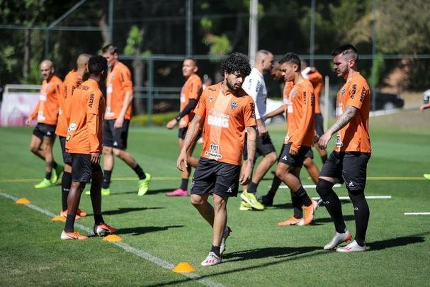 Atlético fez, nesta sexta, último treino antes do duelo na Arena da Baixada