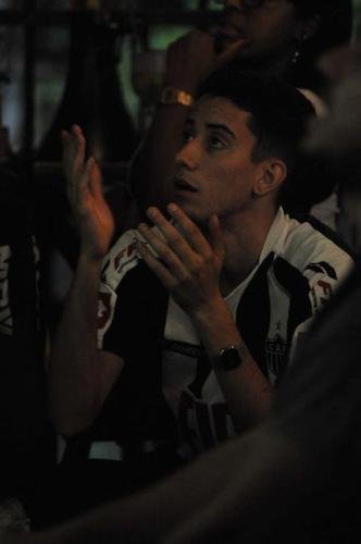 Torcedores do Atltico acompanham a partida contra o Palmeiras em alguns bares de Belo Horizonte 