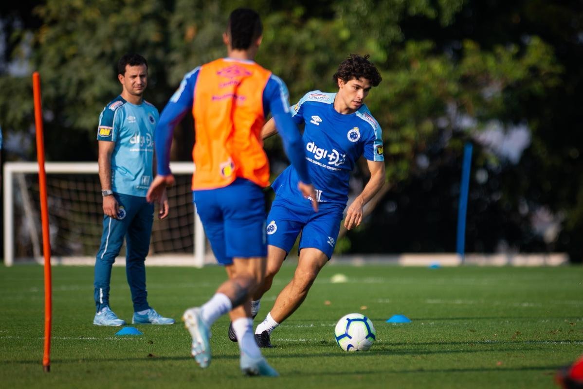 Fotos do treino do Cruzeiro desta quarta-feira, 21 de agosto, na Toca da Raposa II