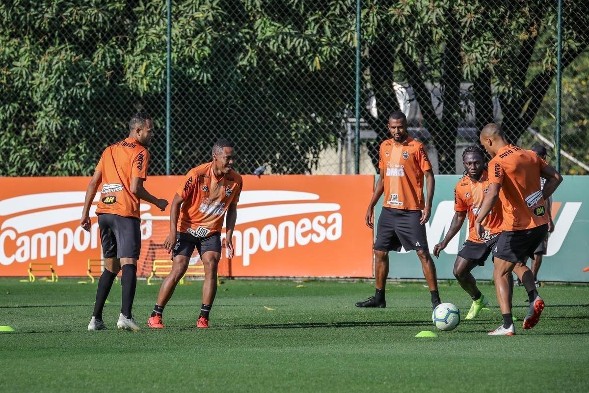 Galeria de fotos do treino do Atltico nesta sexta-feira (6/9), na Cidade do Galo