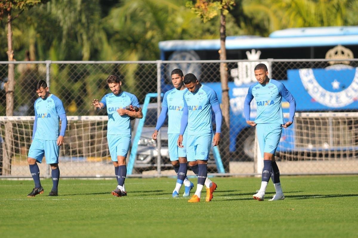 Fotos do treinamento do Cruzeiro desta quarta-feira (18/07)