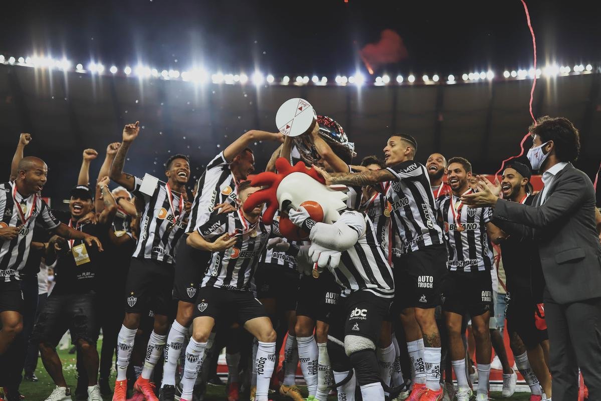 Fotos da festa do Atltico no Mineiro com a conquista do bicampeonato mineiro
