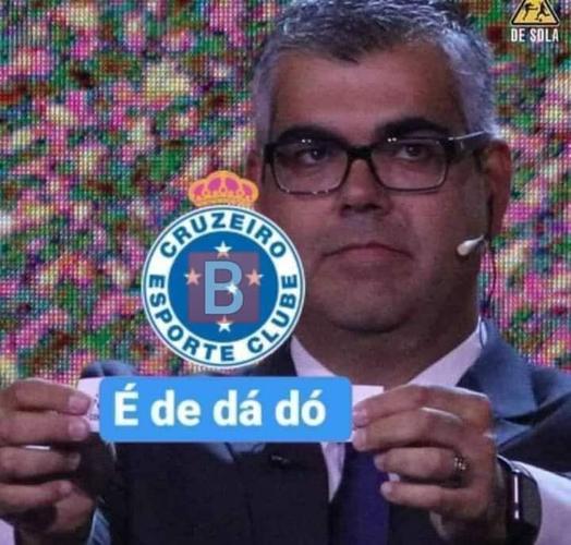 Cruzeiro virou motivo de piada na internet