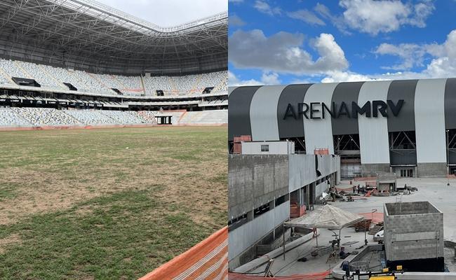 A Arena MRV  o novo estdio do Atltico e tem inaugurao prevista para maro de 2023