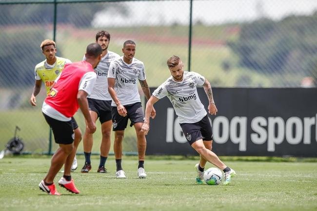 Veja fotos do treino do Atl�tico