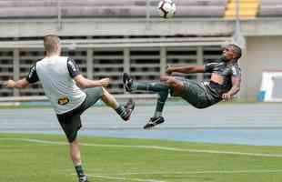 Veja imagens do treino do Atltico no Panam