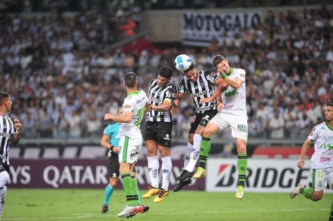 Fotos do clssico entre Atltico e Amrica, no Mineiro, pelo Grupo D da Copa Libertadores 2022