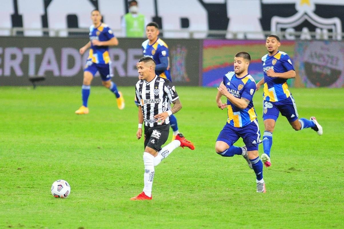 Fotos do jogo entre Atltico e Boca Juniors, no Mineiro, em Belo Horizonte, pela volta das oitavas de final da Copa Libertadores 2021