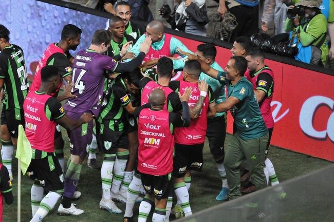 Amrica x Nova Iguau: fotos do jogo pela terceira fase da Copa do Brasil