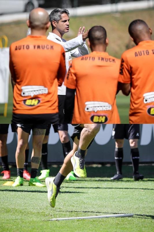 Atltico fez, nesta sexta, ltimo treino antes do duelo na Arena da Baixada