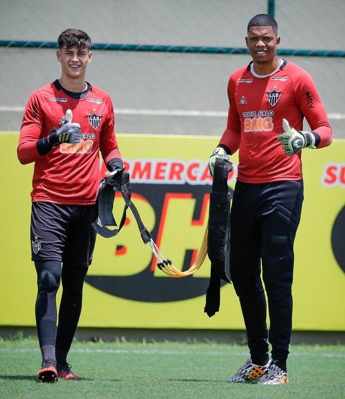 Fotos do treino: Atlético se prepara para enfrentar o Corinthians