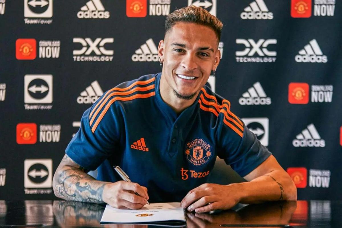 Manchester United: atacante Antony (ex-Ajax)