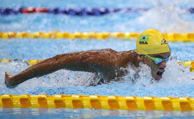 Wendell Belarmino conquistou a única medalha brasileira no último dia de finais da natação nos Jogos Paralímpicos de Tóquio