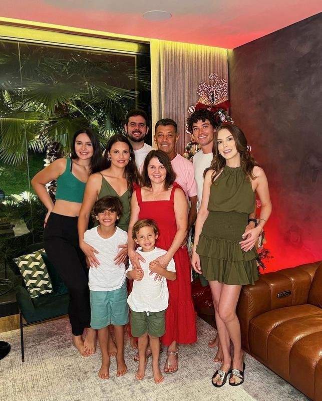 Dod passou Natal em famlia