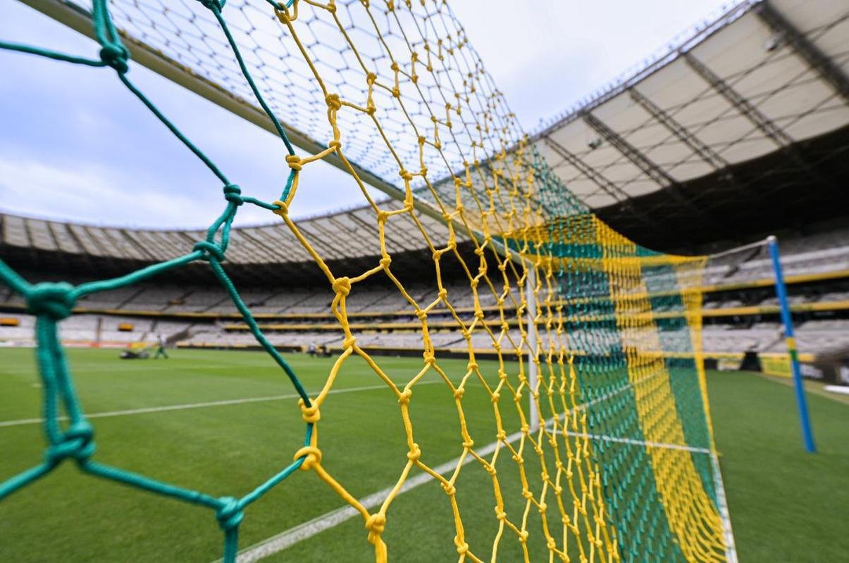Mineiro, em BH, foi envelopado em verde, amarelo e azul para receber o duelo entre Brasil e Paraguai pela 16 rodada das Eliminatrias da Copa do Mundo do Catar