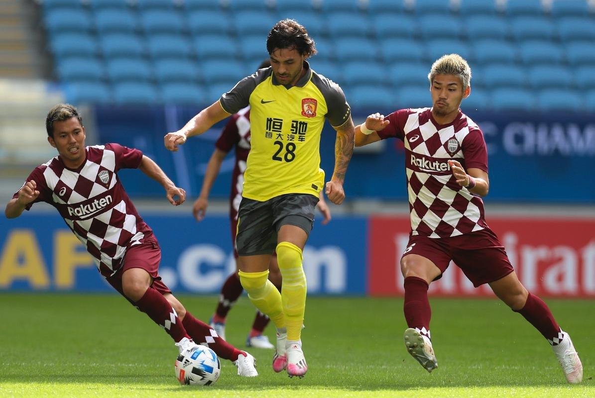 Ricardo Goulart: probabilidade de um mecanismo  alta, de dois  baixa. O valor de mercado do meia-atacante do Guangzhou Evergrande-CHI  de 7,22 milhes de euros.