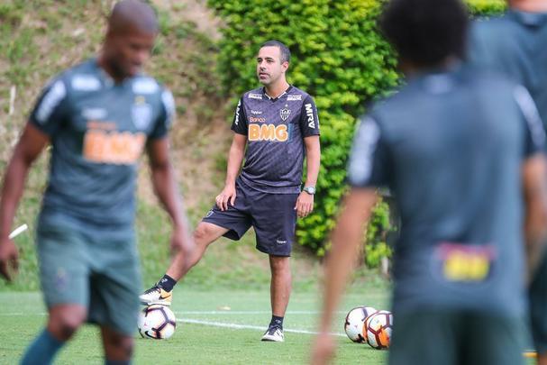Atlético treinou nesta terça-feira, na Cidade do Galo
