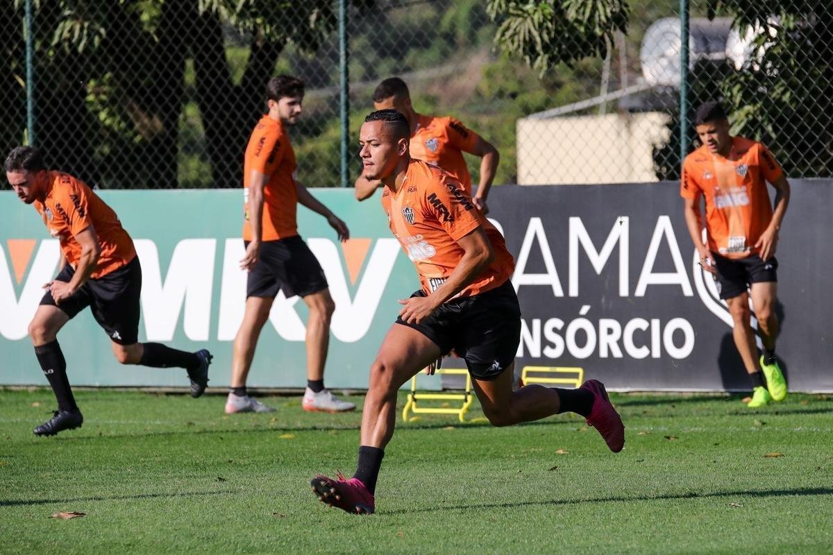 Galeria de fotos do treino do Atltico nesta sexta-feira (6/9), na Cidade do Galo