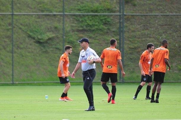 Fotos do primeiro treino do Atltico em 2020. Foi a primeira atividade comandada pelo venezuelano Rafael Dudamel