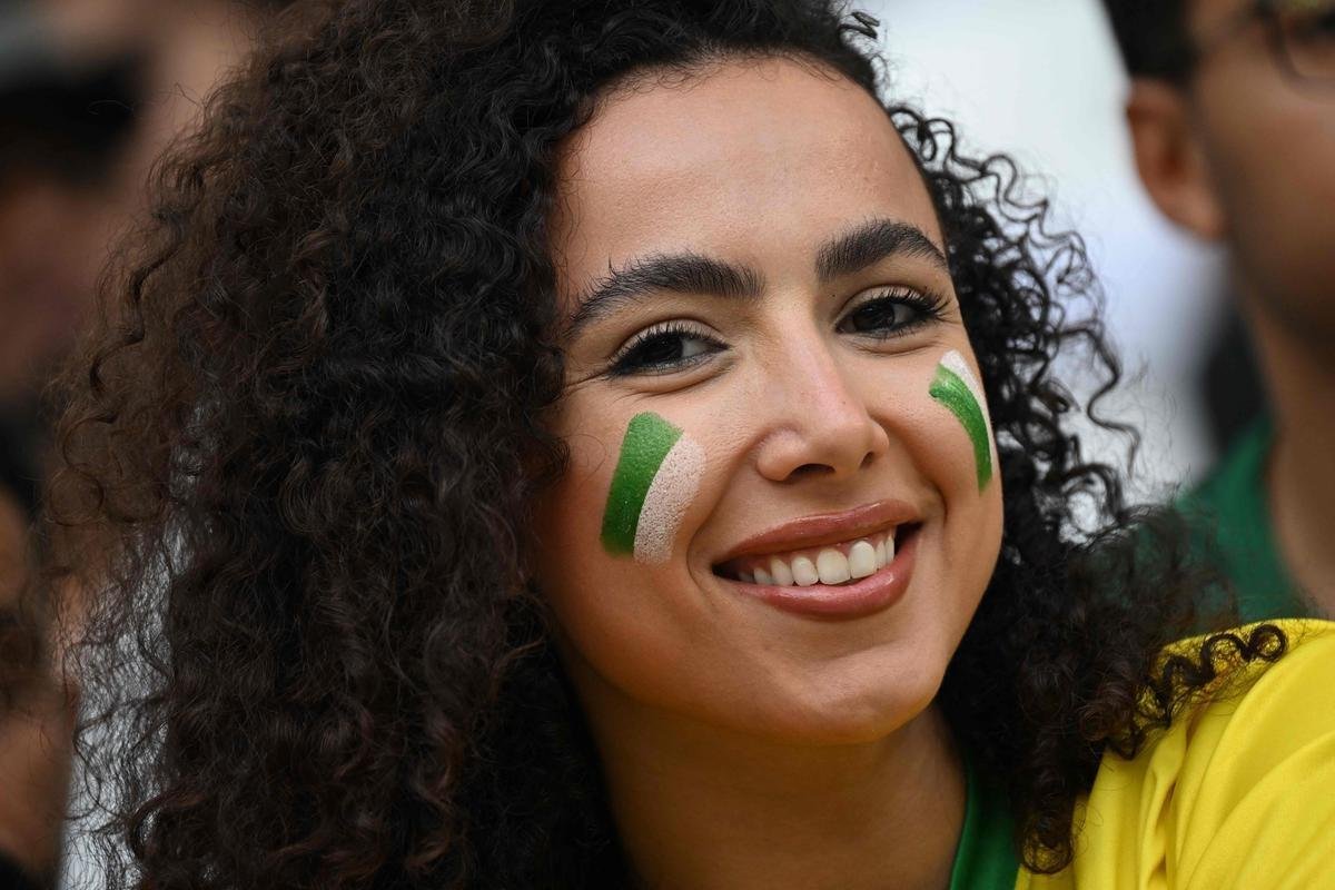 Polnia x Arbia Saudita: fotos da torcida no jogo da Copa do Mundo