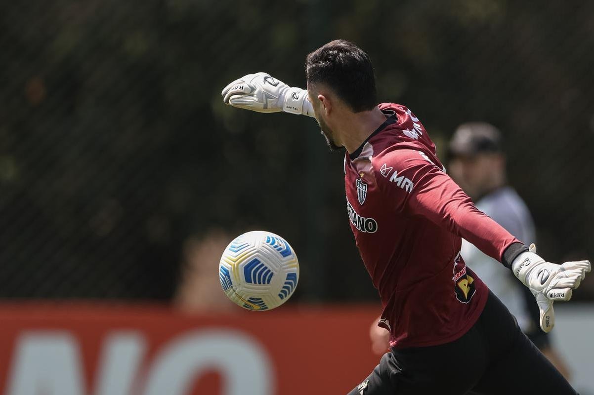Fotos do treino do Atltico nesta segunda-feira, 13 de setembro de 2021