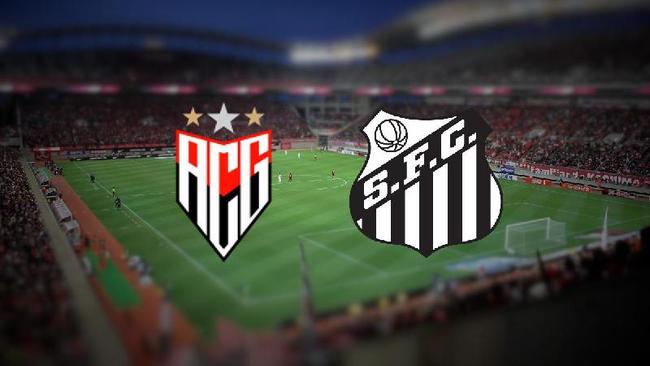 Atltico-GO x Santos