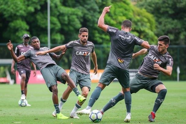 Atlético inicia preparação para enfrentar o Internacional